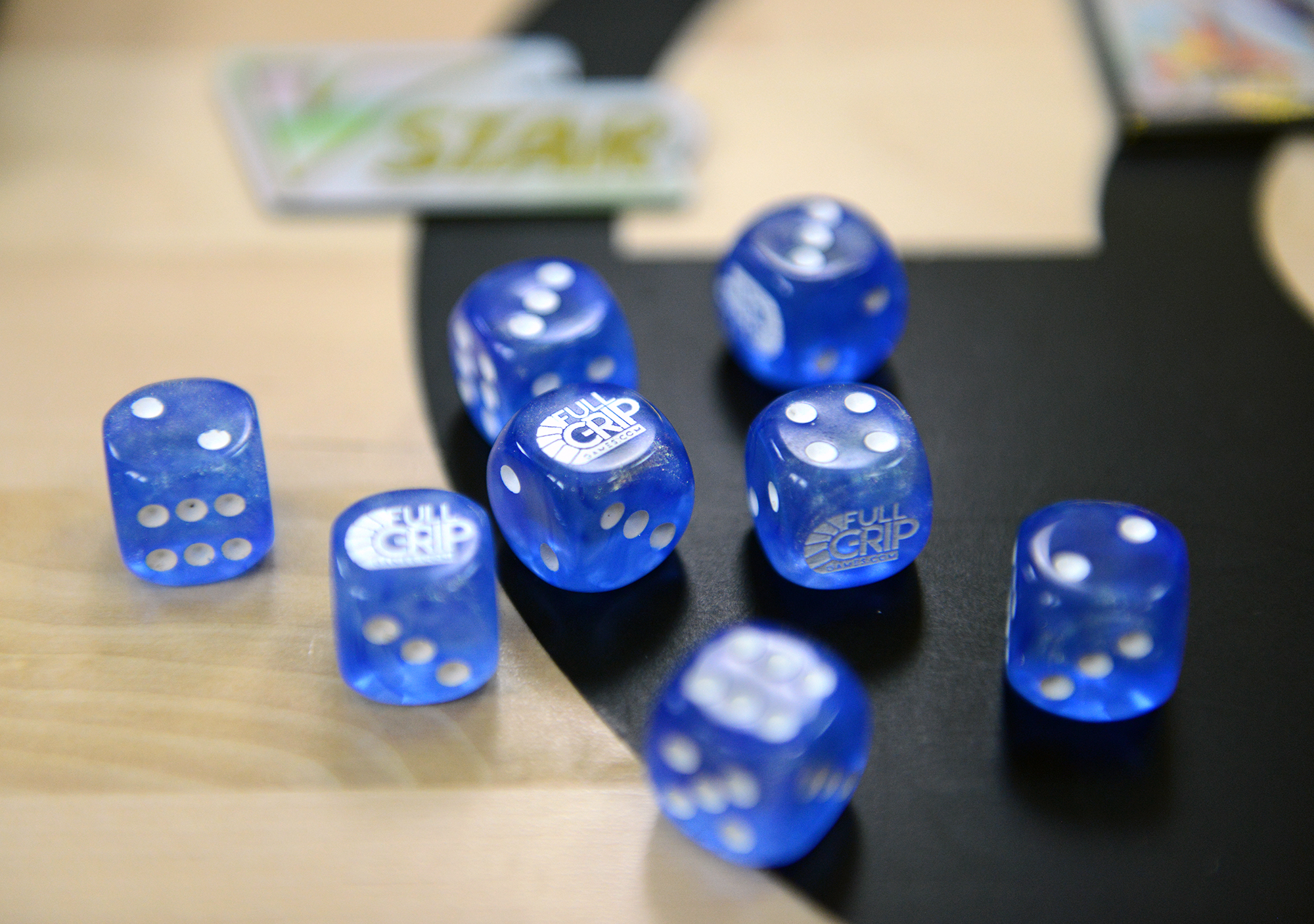 Full Grip Games Dice - 4 Pack (Blue)
